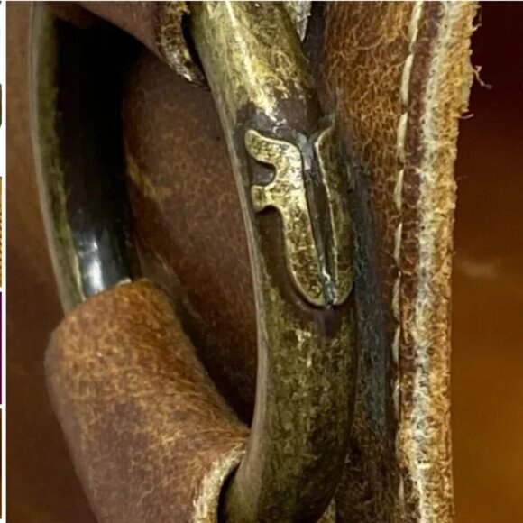 Frye Reese Ring Brown Leather Studded Clogs - Size 8.5 - Picture 8 of 8